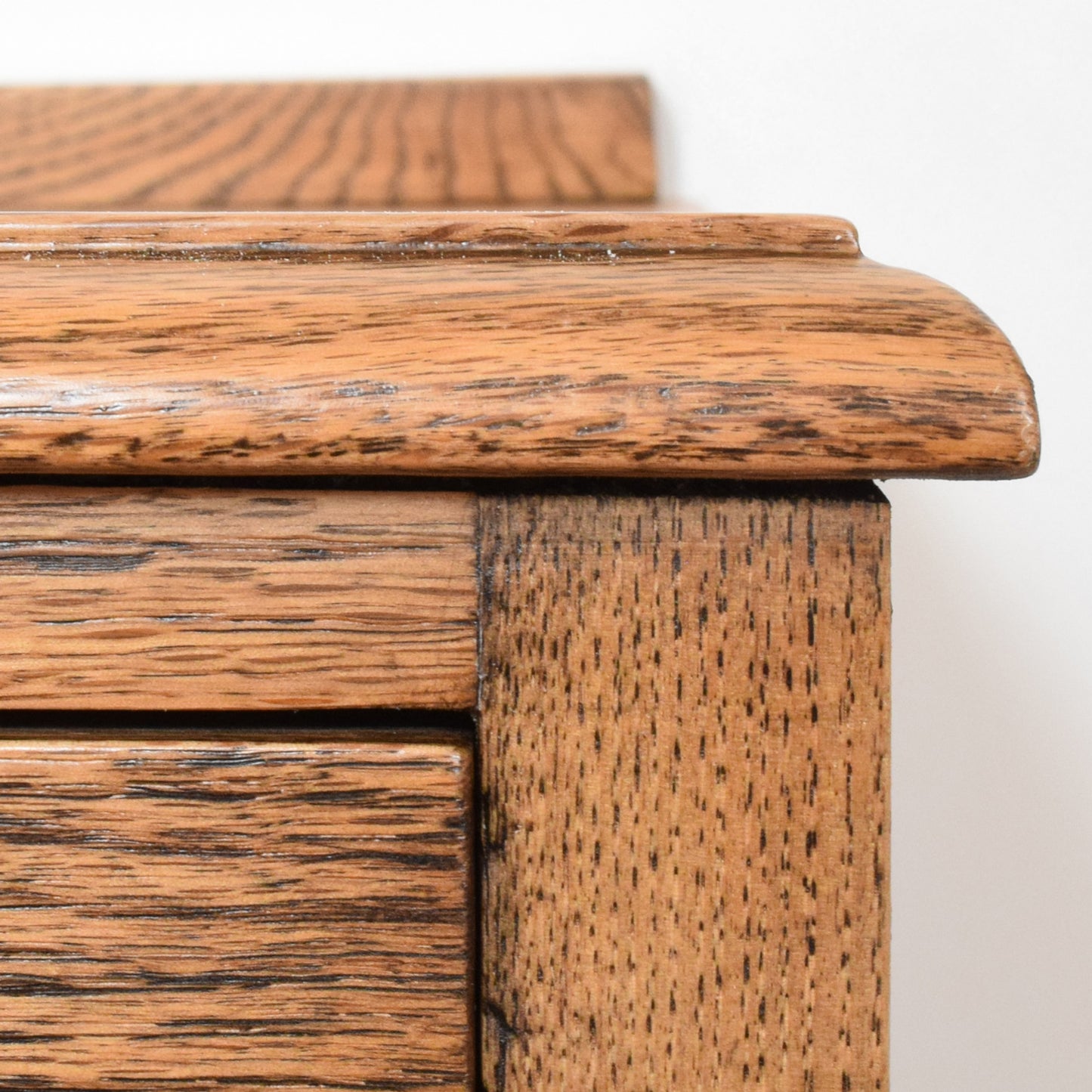 Tall Oak Chest of Drawers