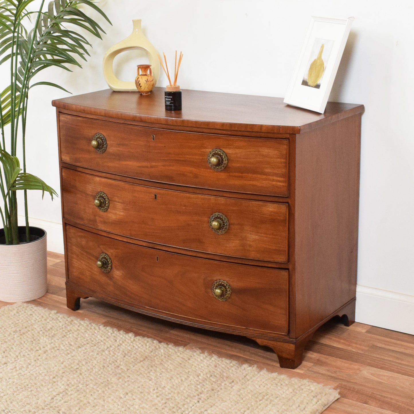 Bow Fronted Chest of Drawers