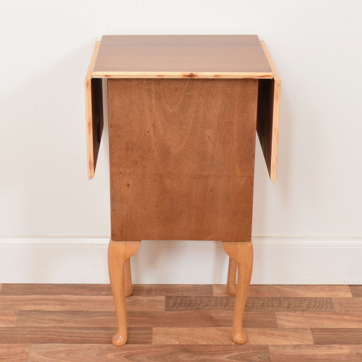 Drop Leaf Mahogany Cabinet