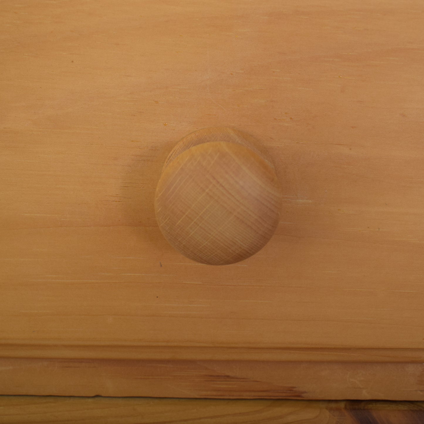 Pine Low Chest Of Drawers