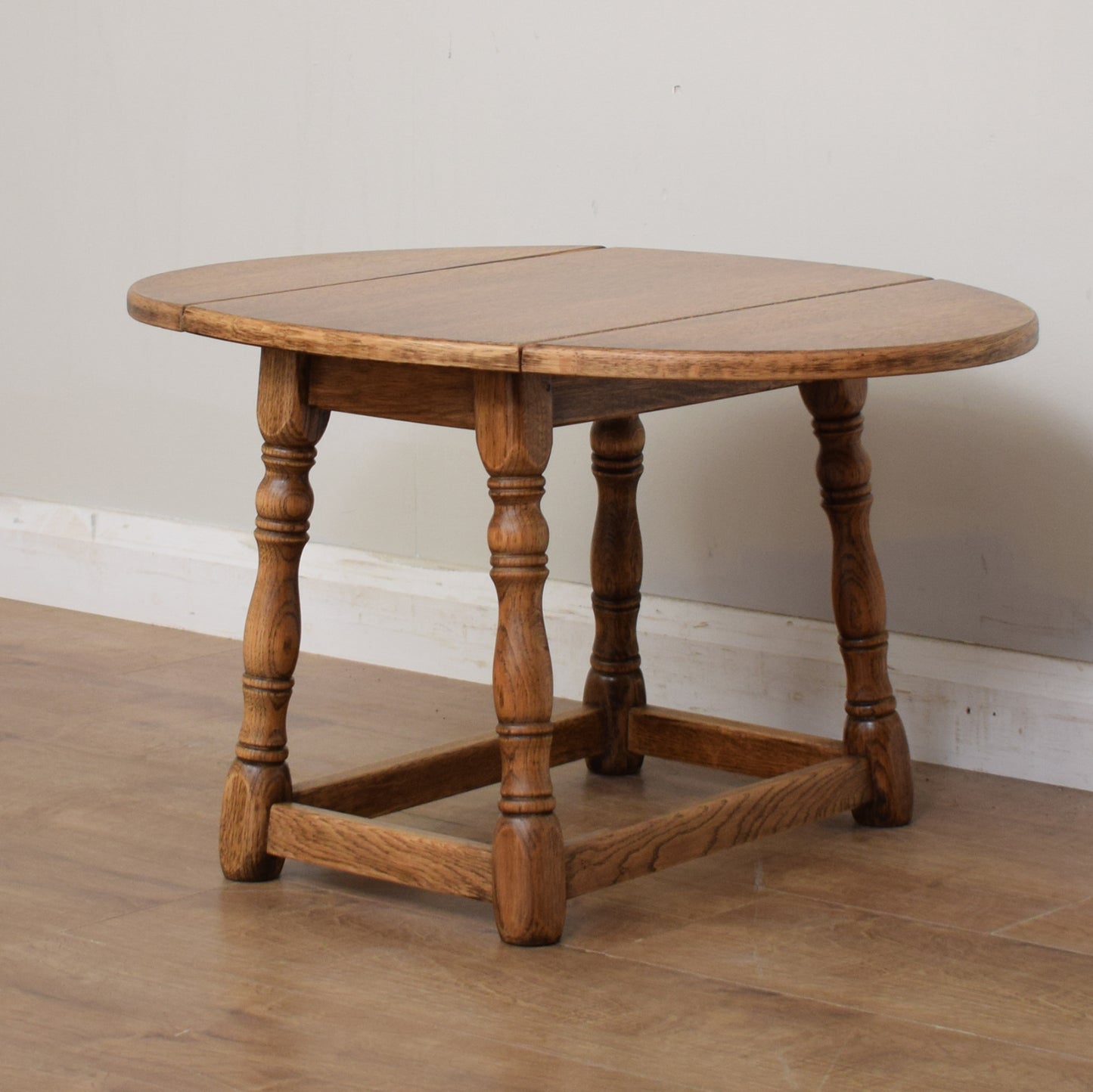 Small Oak Drop Leaf Table