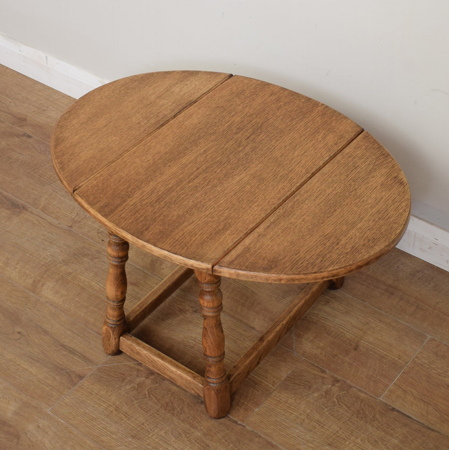 Small Oak Drop Leaf Table