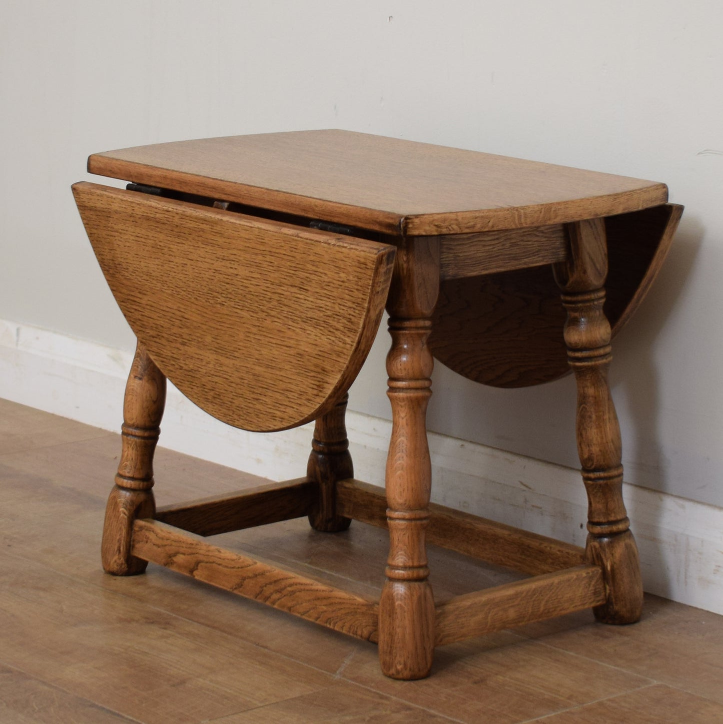 Small Oak Drop Leaf Table