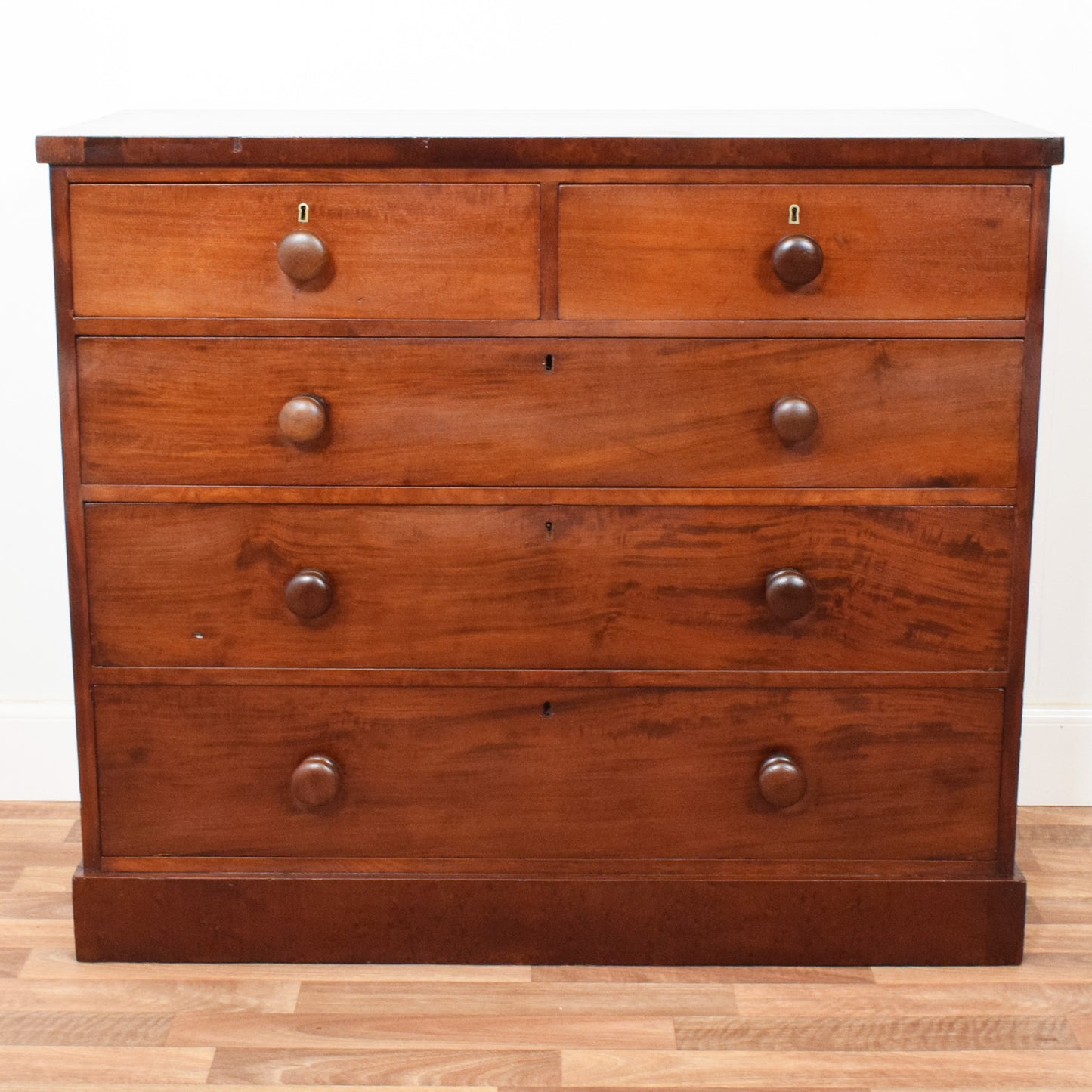 Rustic Mahogany Chest of Drawers