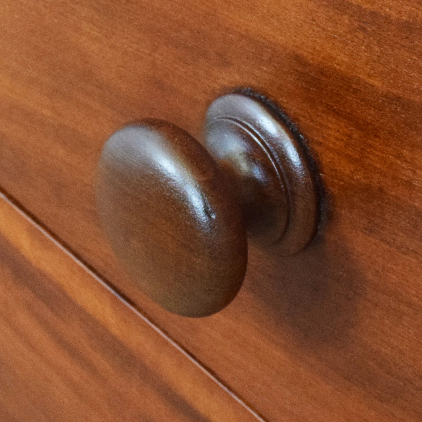 Rustic Mahogany Chest of Drawers
