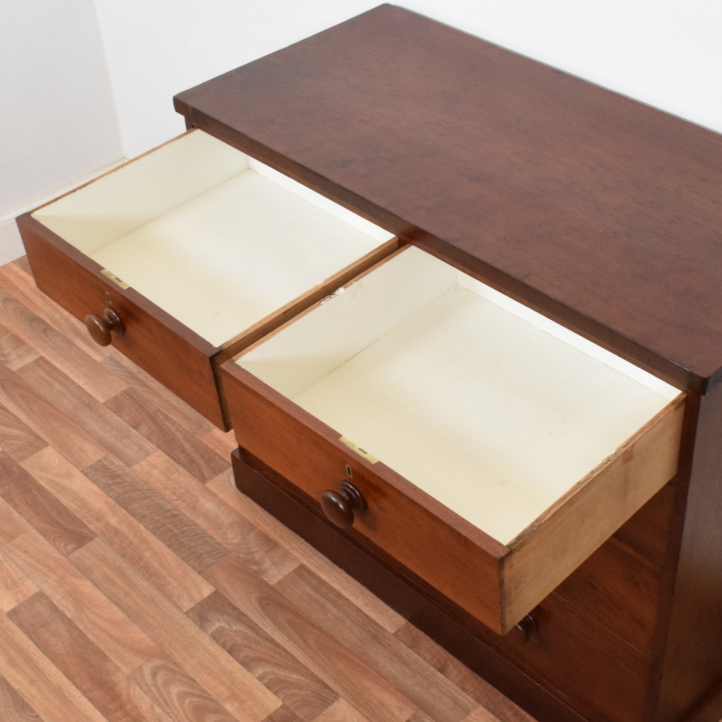 Rustic Mahogany Chest of Drawers