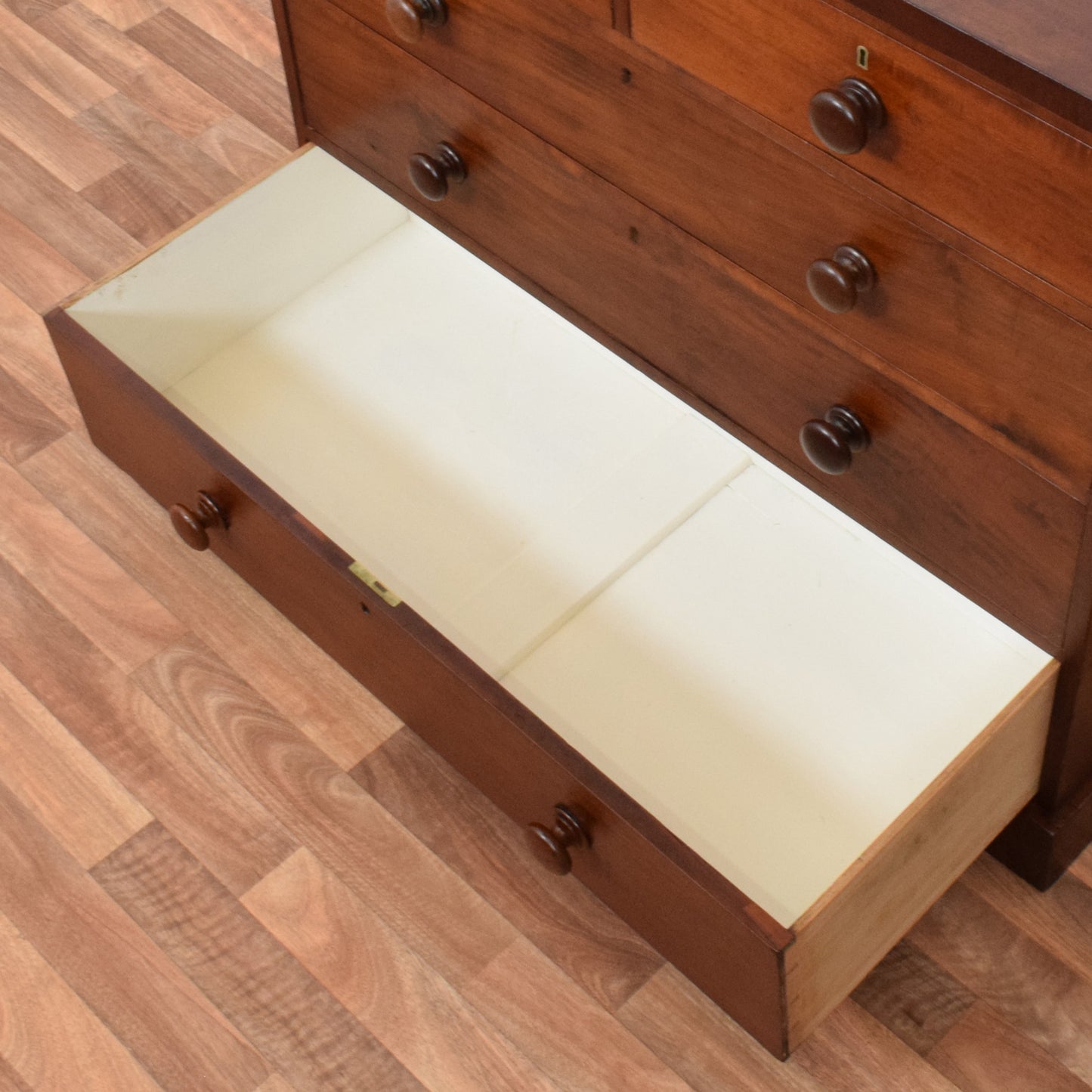 Rustic Mahogany Chest of Drawers