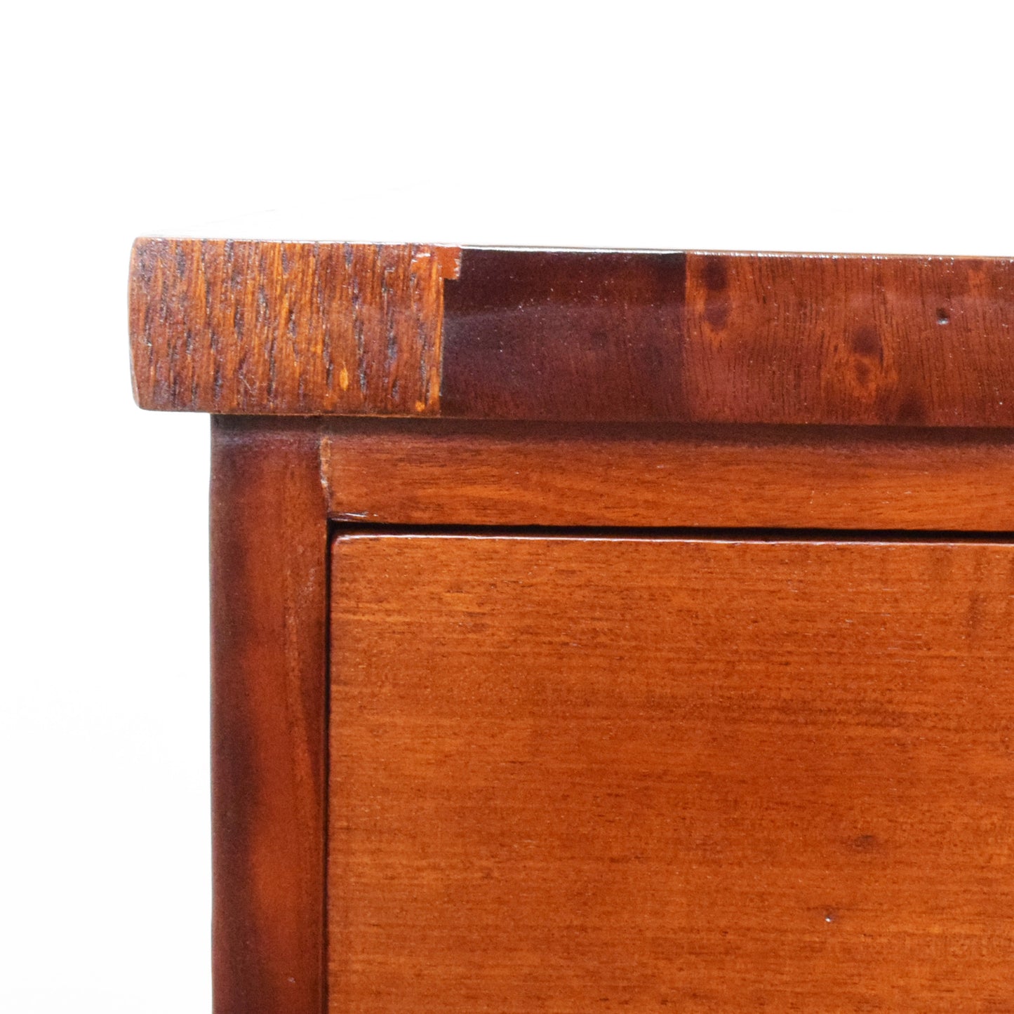 Rustic Mahogany Chest of Drawers