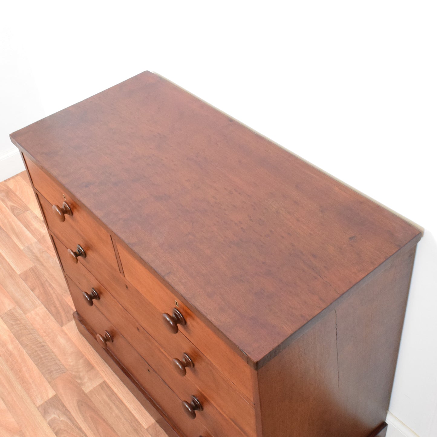 Rustic Mahogany Chest of Drawers