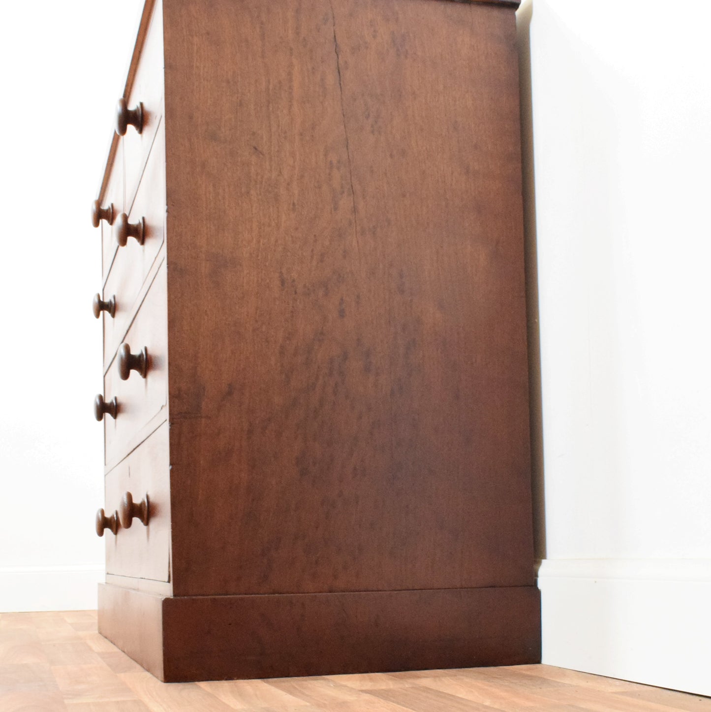 Rustic Mahogany Chest of Drawers