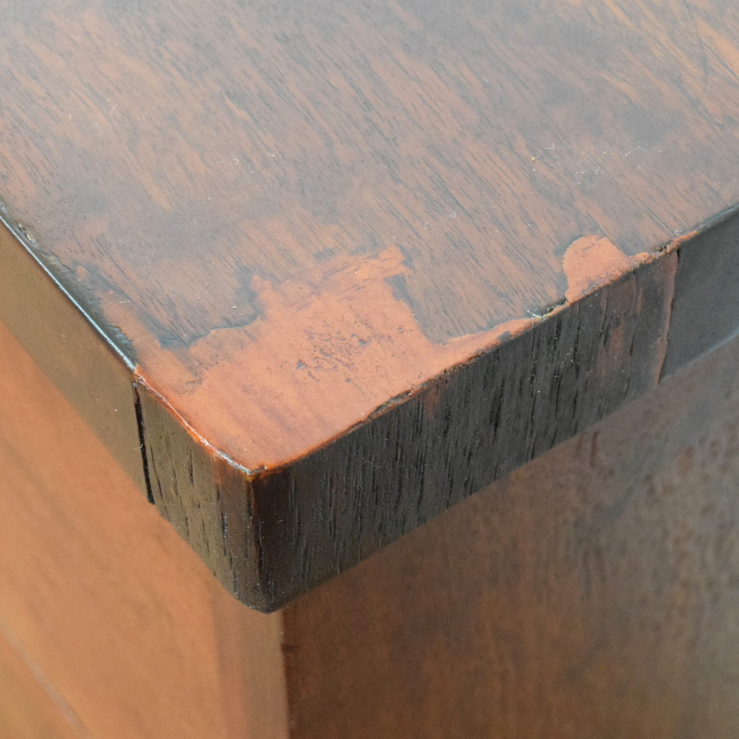 Rustic Mahogany Chest of Drawers