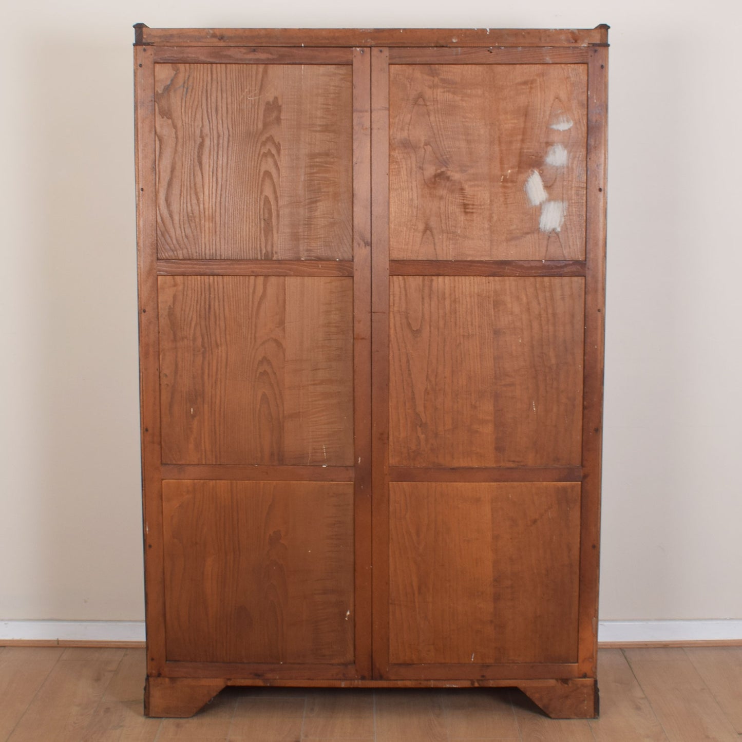 Oak Linenfold Double Wardrobe