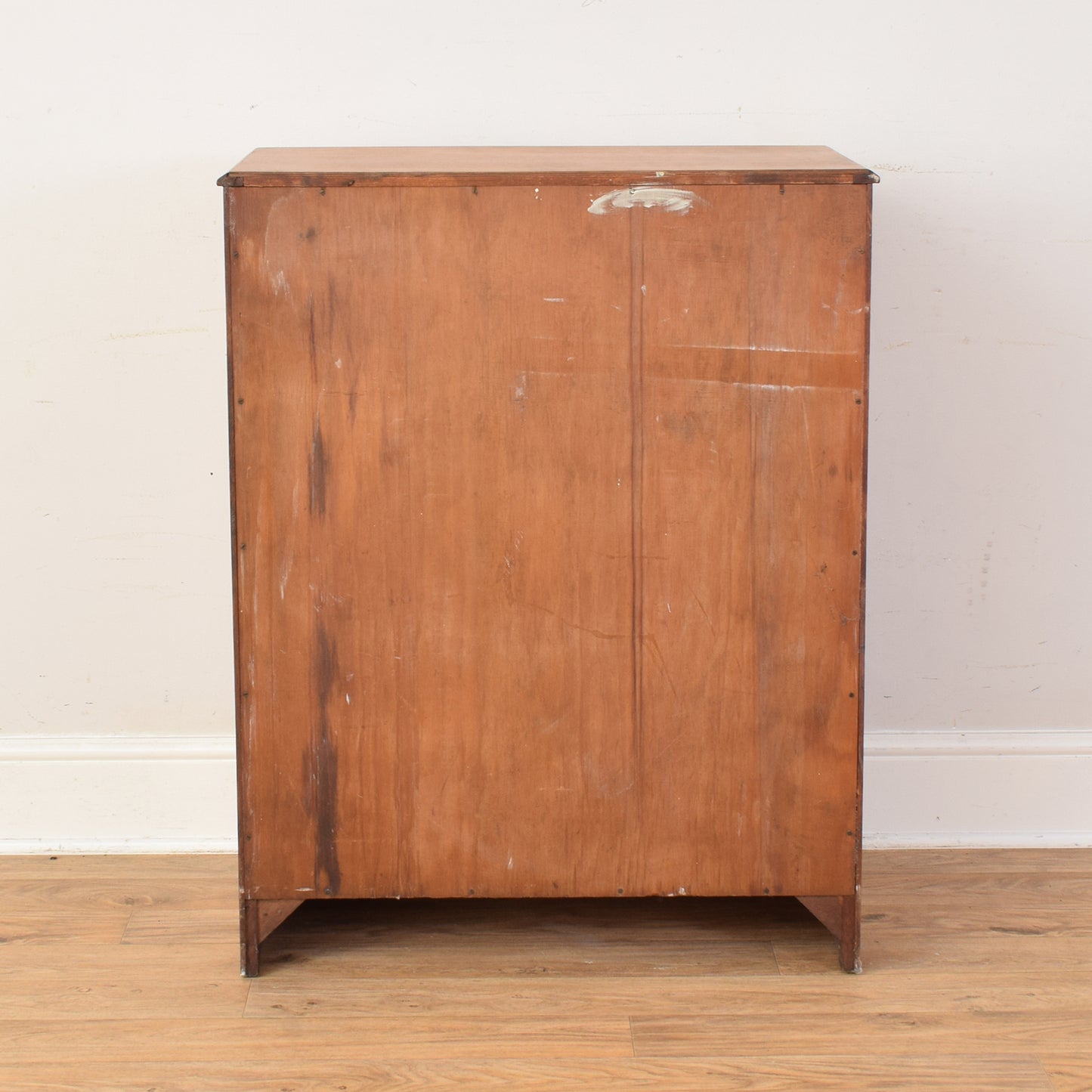 Oak Veneer Chest Of Drawers