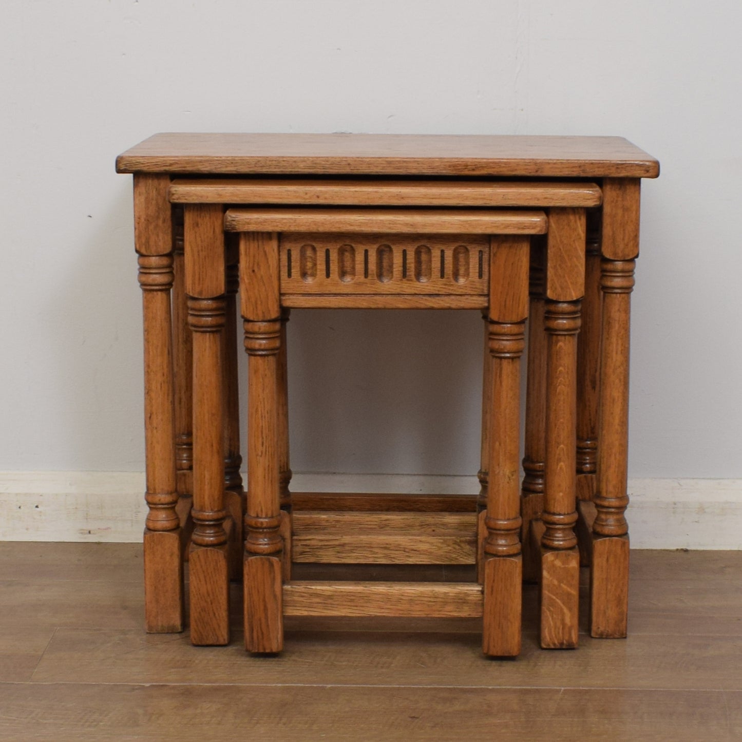 Oak Nest of Tables
