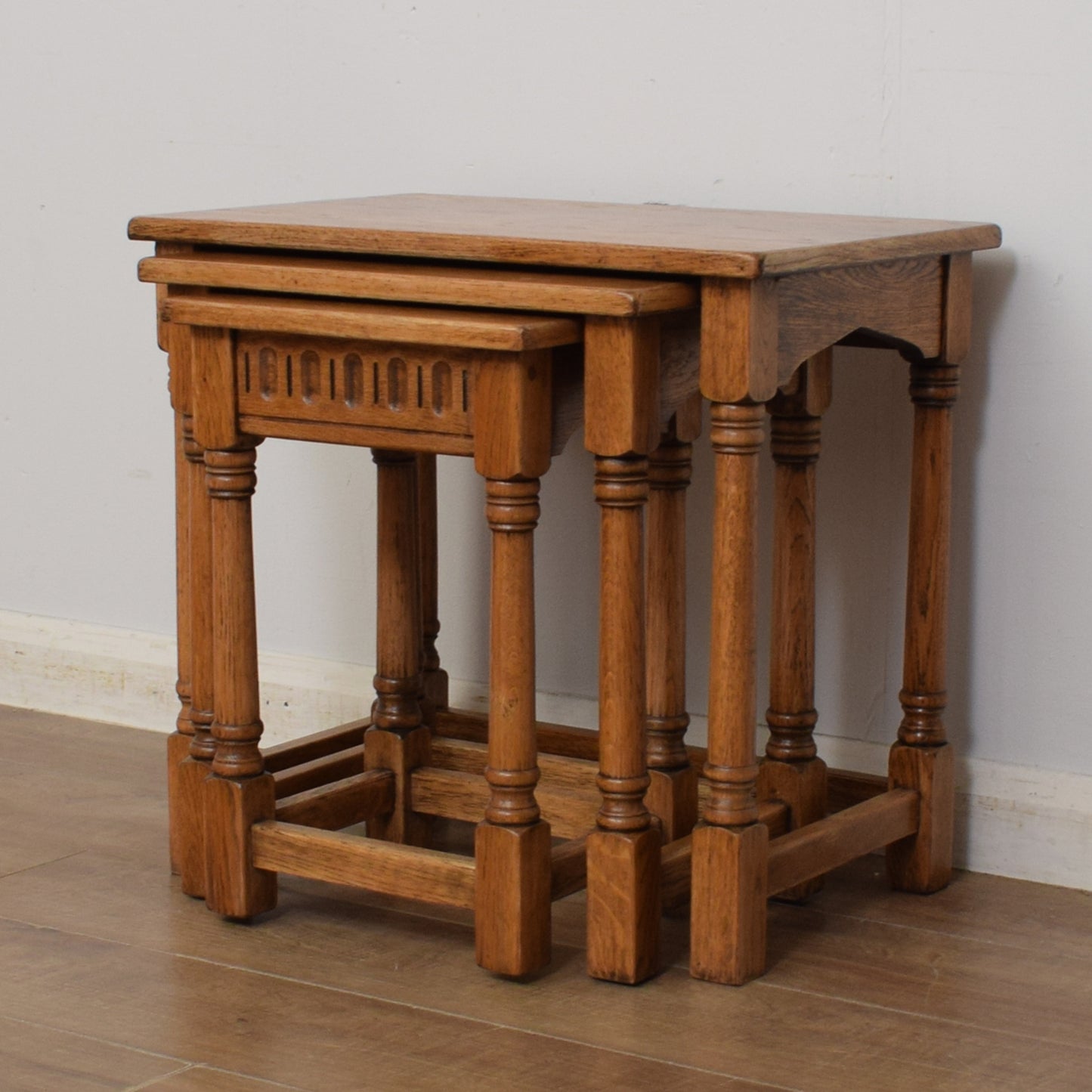 Oak Nest of Tables
