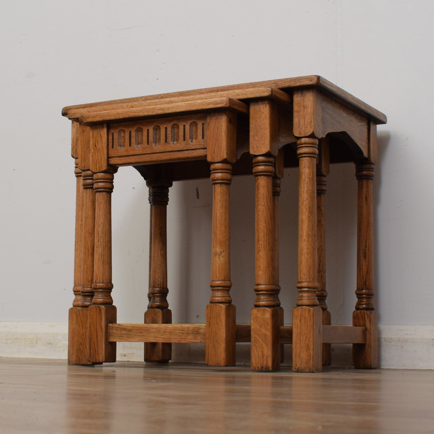 Oak Nest of Tables