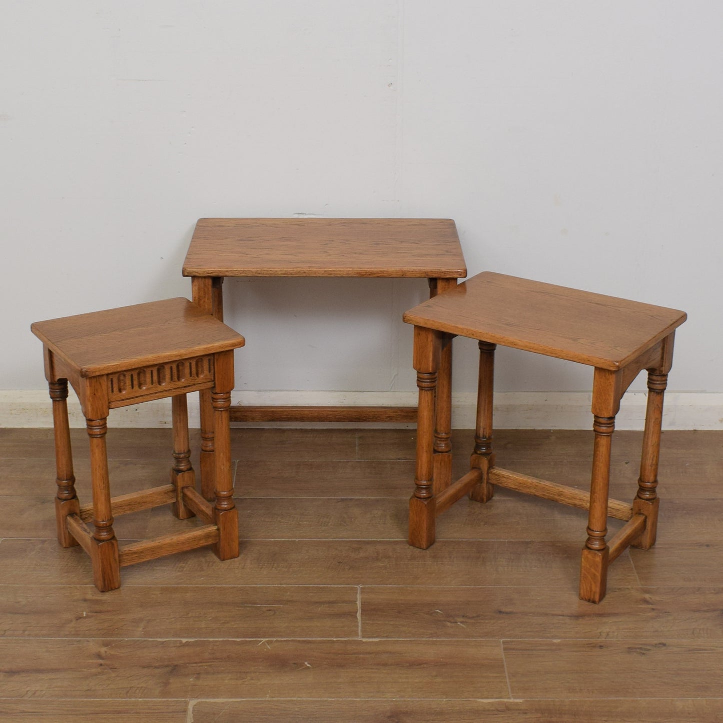 Oak Nest of Tables
