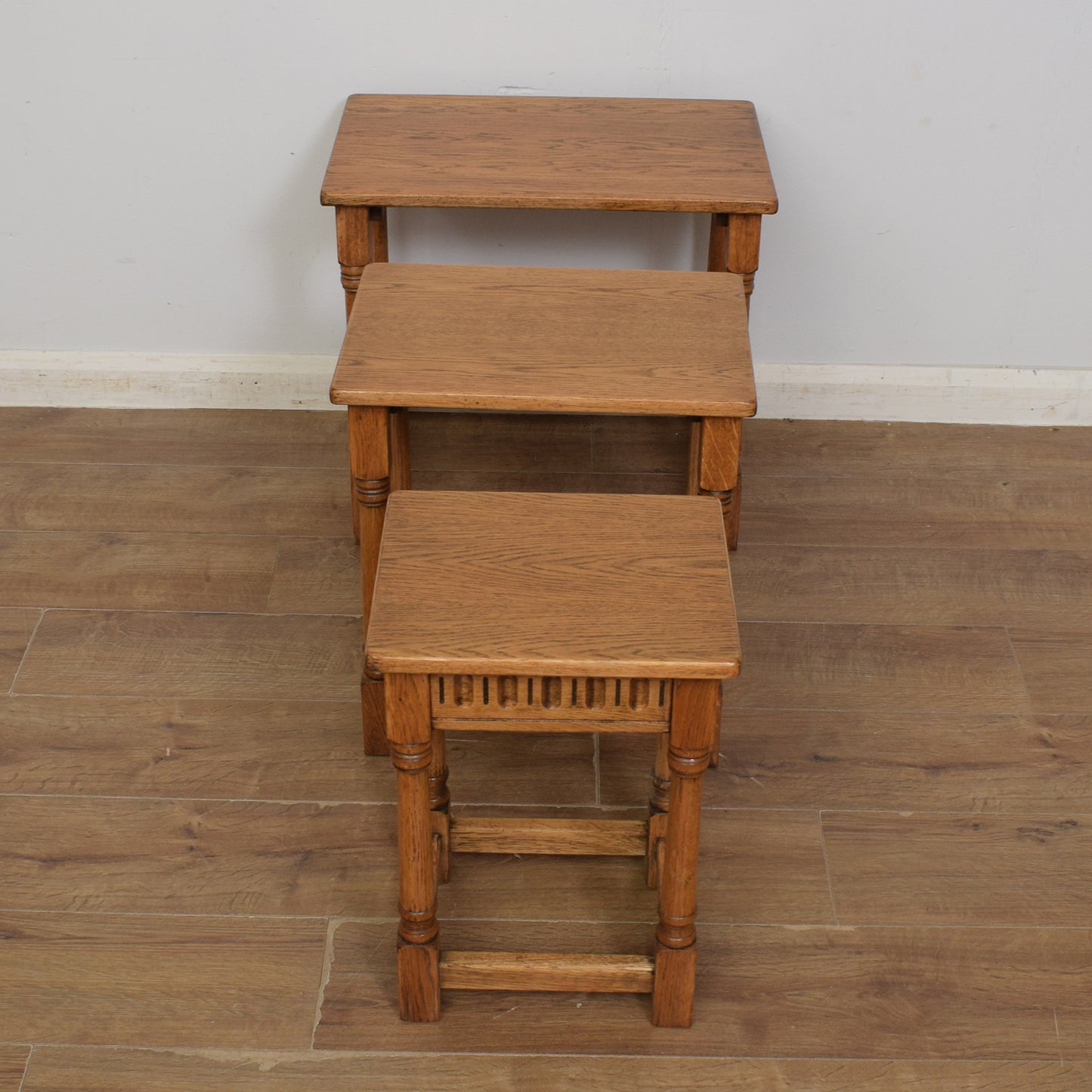Oak Nest of Tables