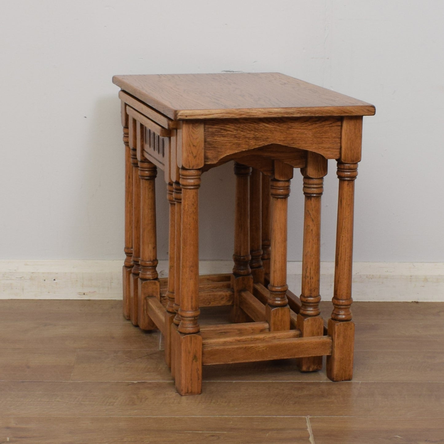 Oak Nest of Tables
