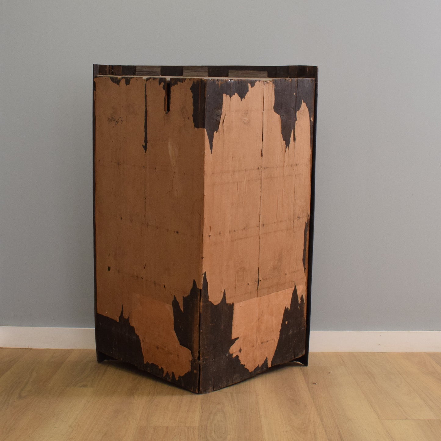 Antique Mahogany Corner Wall Unit