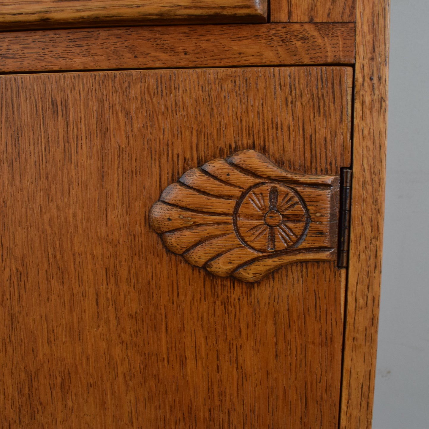 Refinished Carved Bureau