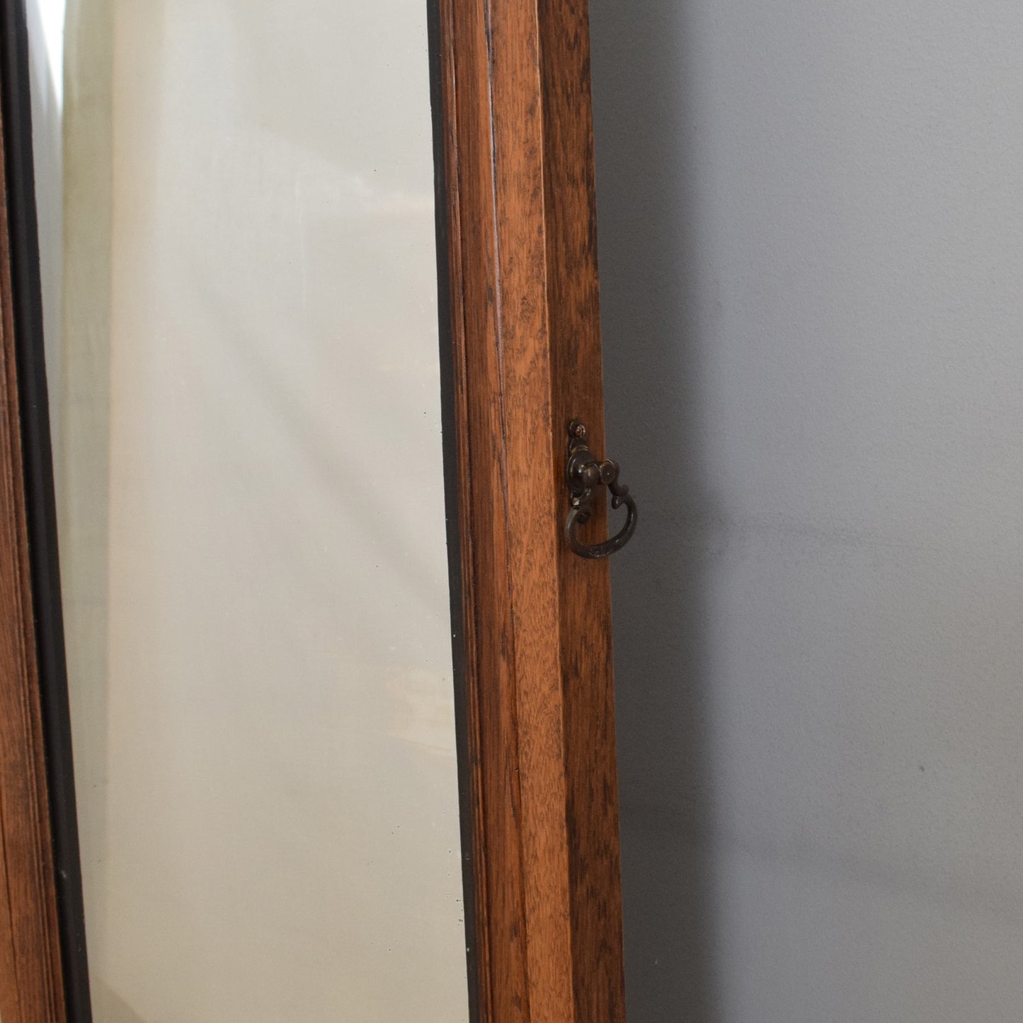 Restored Oak Mirror