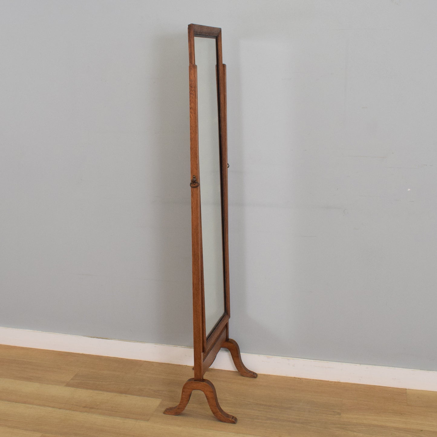 Restored Oak Mirror