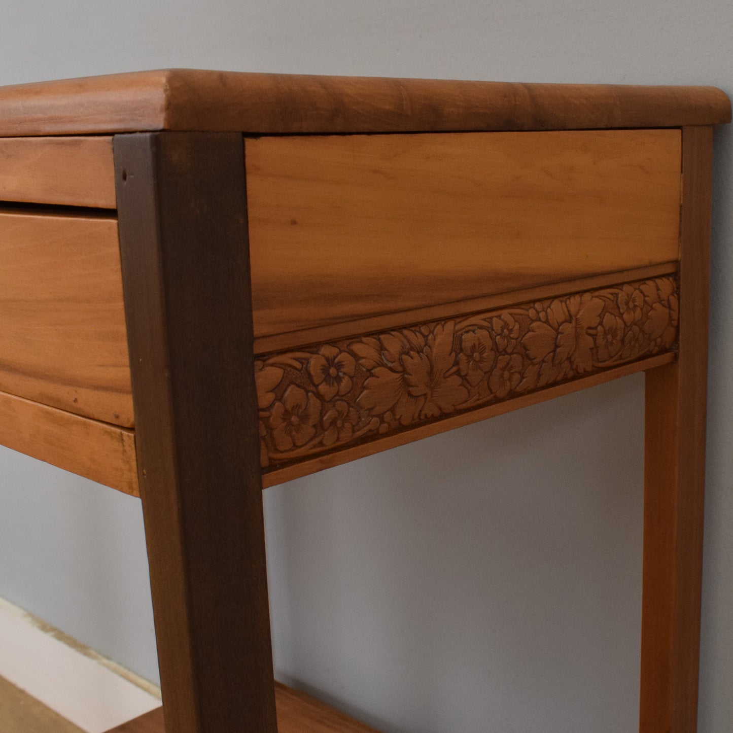 Restored Satinwood Side Table