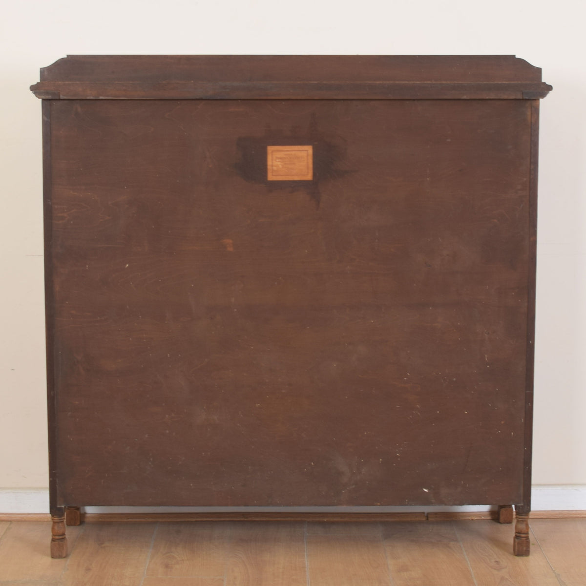 Glazed Oak Bookcase Unit