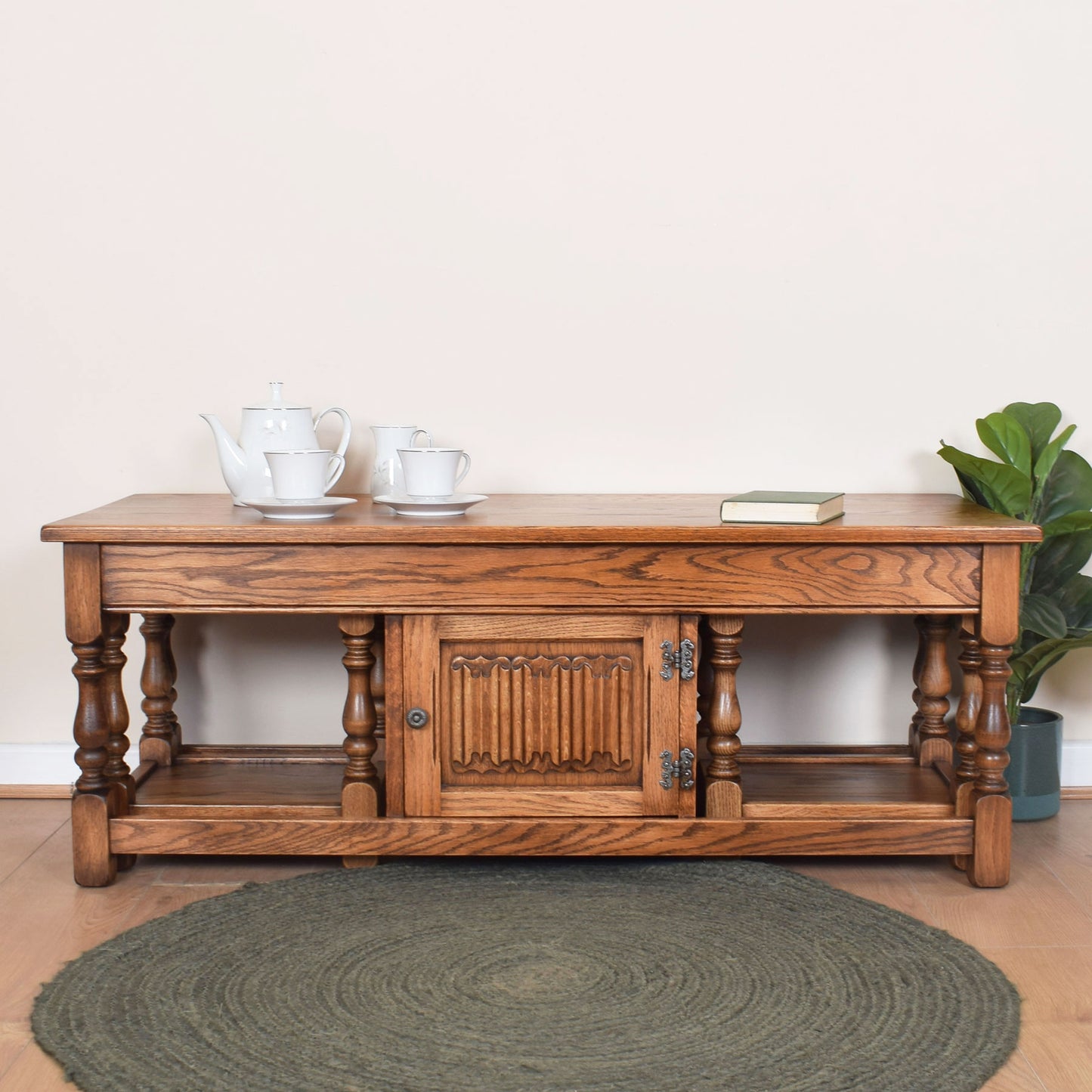 Old Charm Long-John Nest of Tables