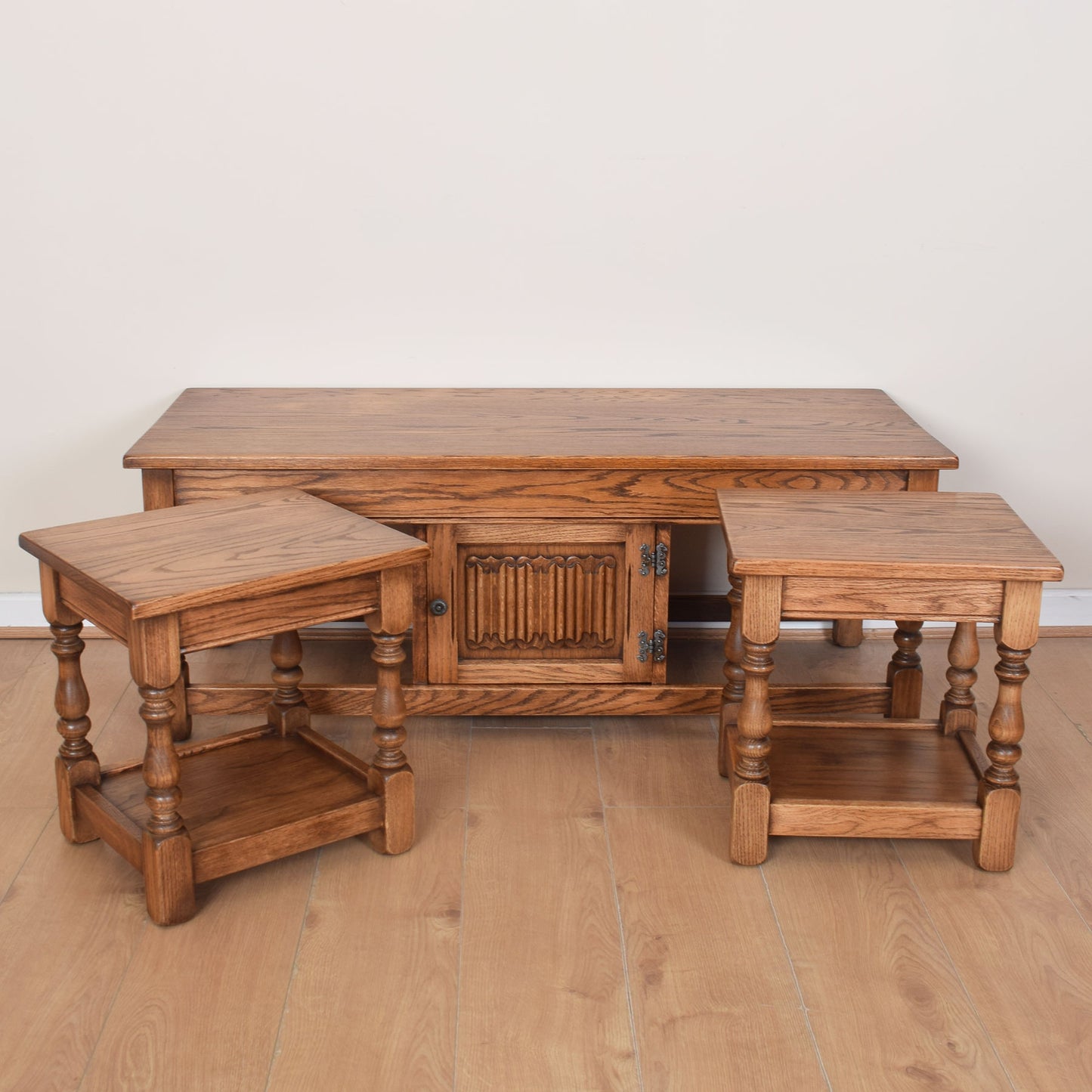 Old Charm Long-John Nest of Tables
