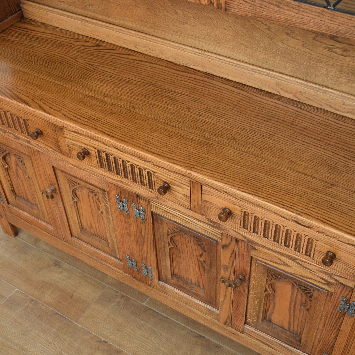 Restored Oak 'Webber' Dresser