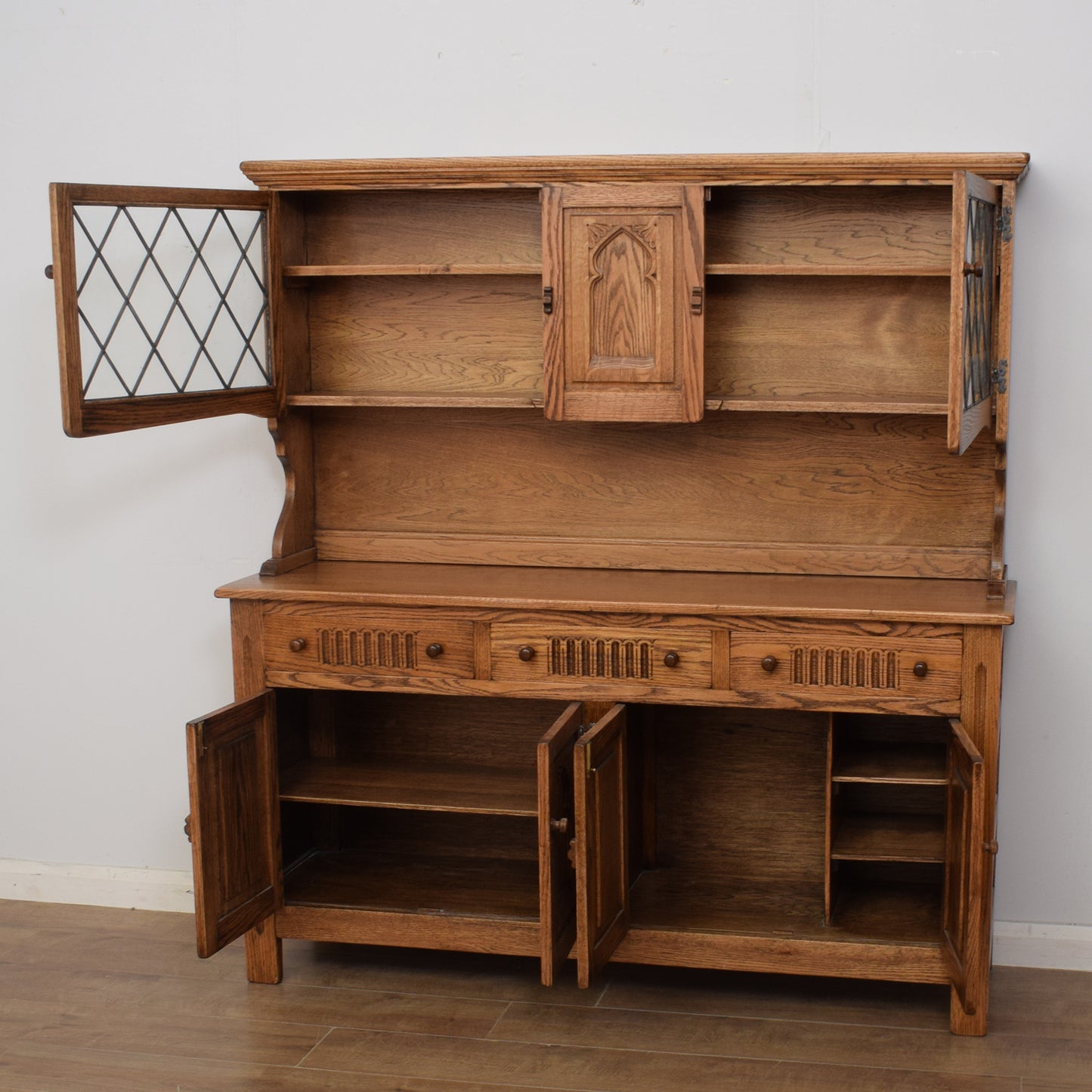 Restored Oak 'Webber' Dresser