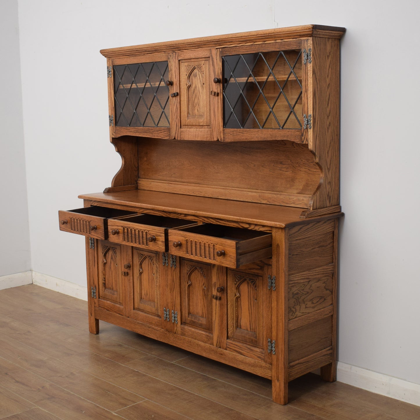 Restored Oak 'Webber' Dresser
