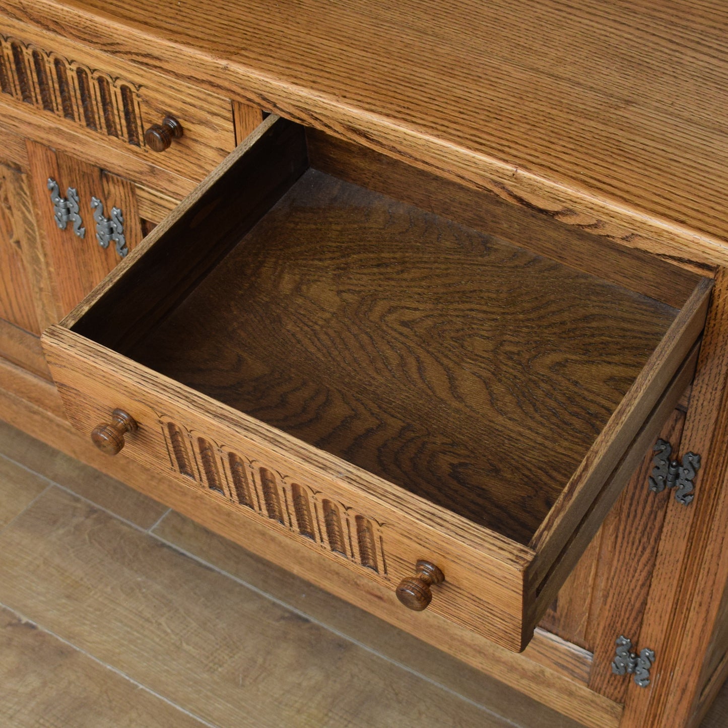 Restored Oak 'Webber' Dresser