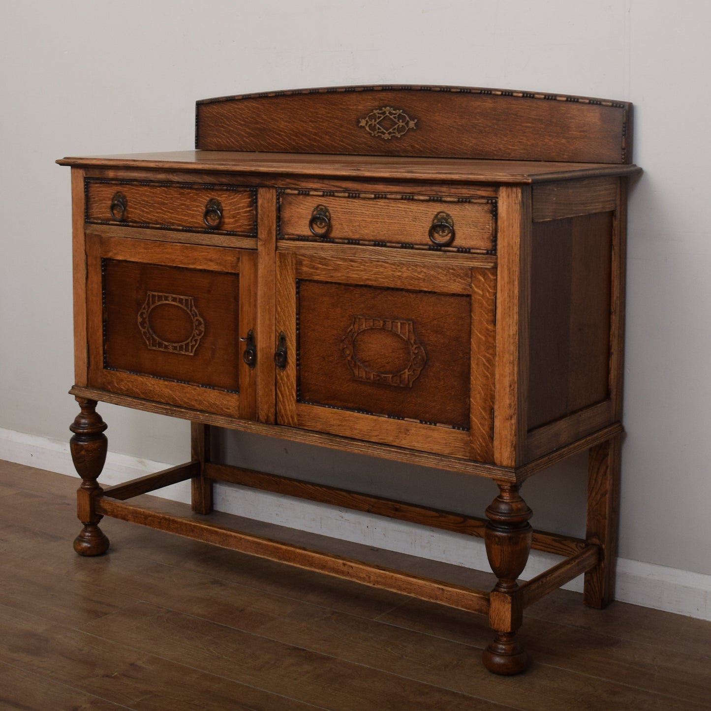 Restored Oak Sideboard