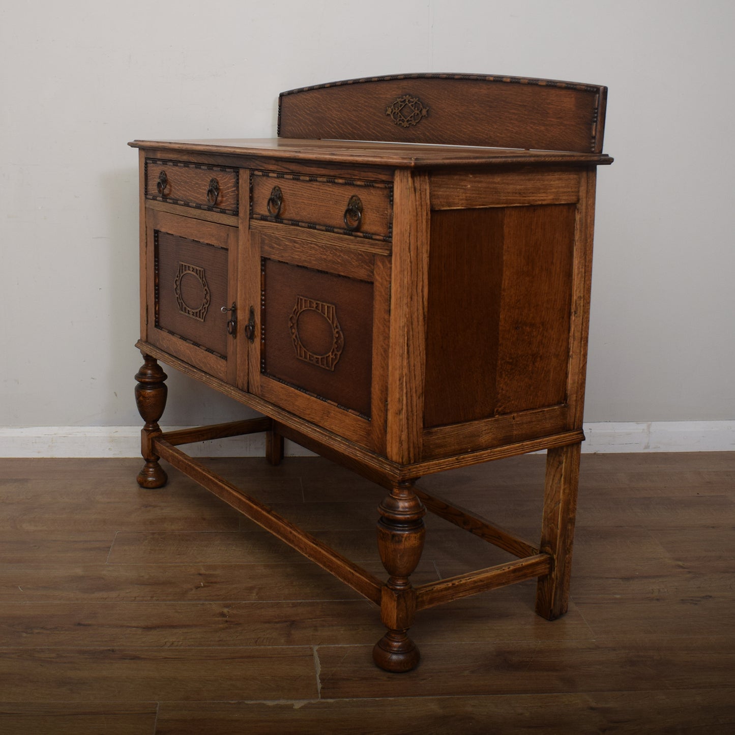 Restored Oak Sideboard