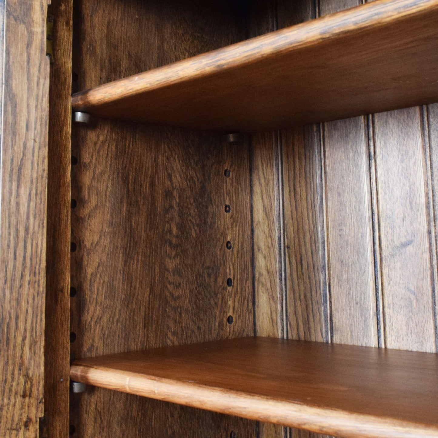 Carved Oak Bookcase