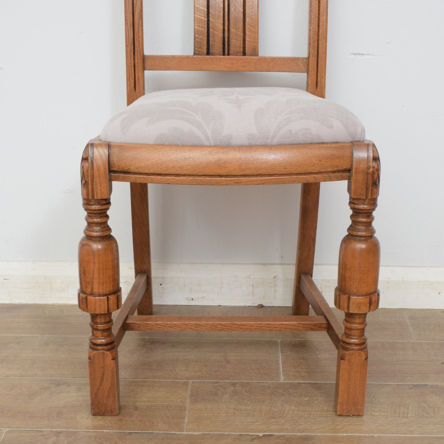 Draw-Leaf Table and Four Chairs