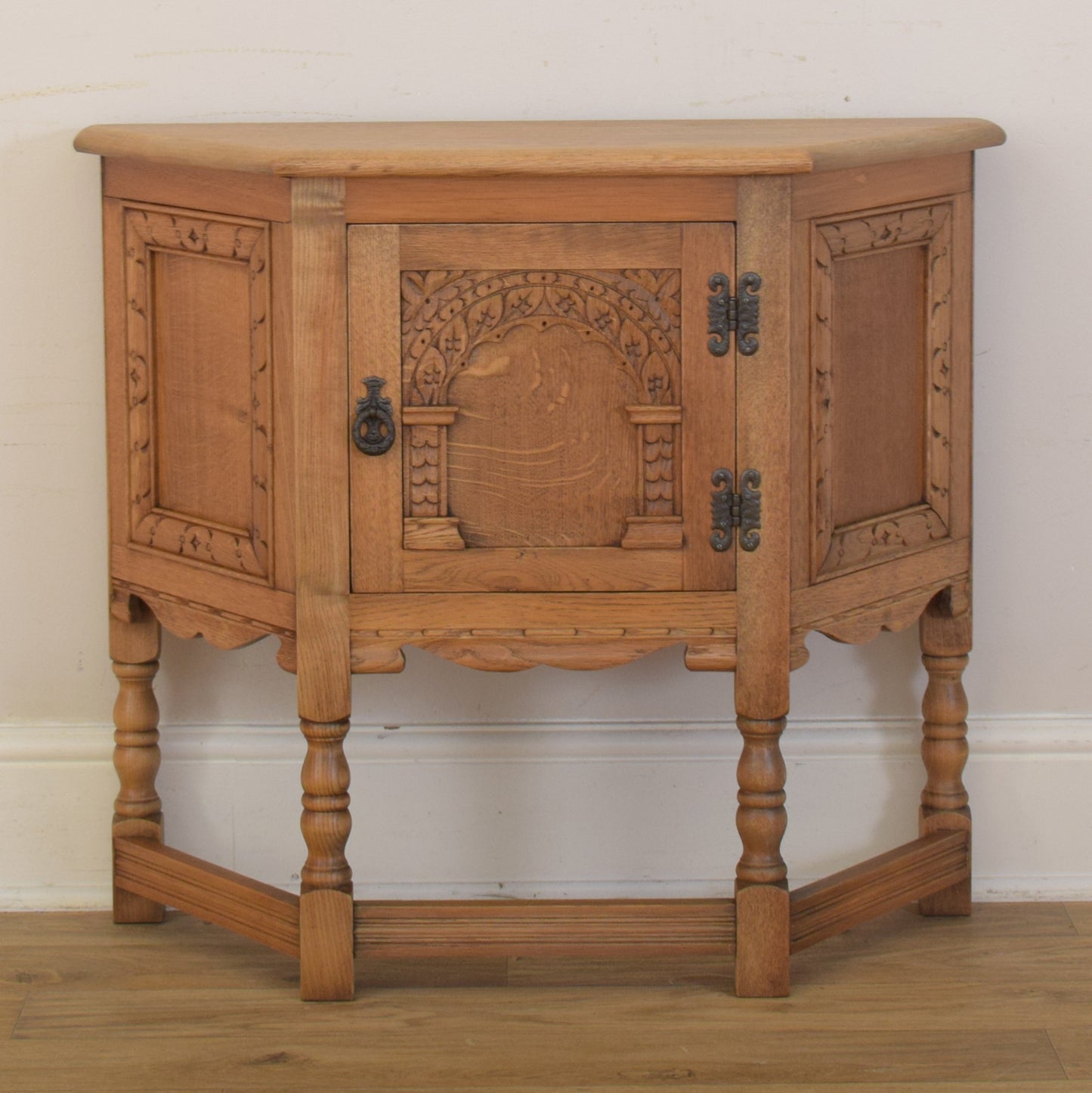 Oak Credence Cabinet