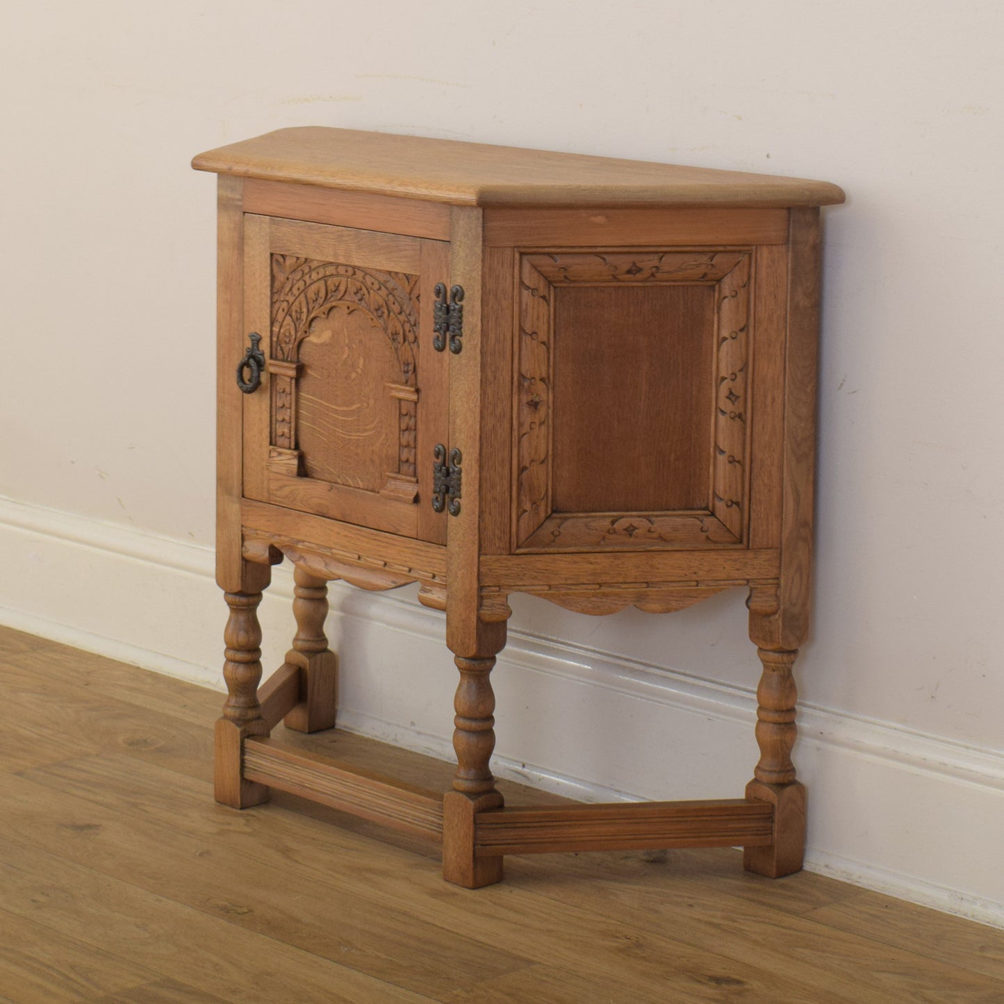 Oak Credence Cabinet