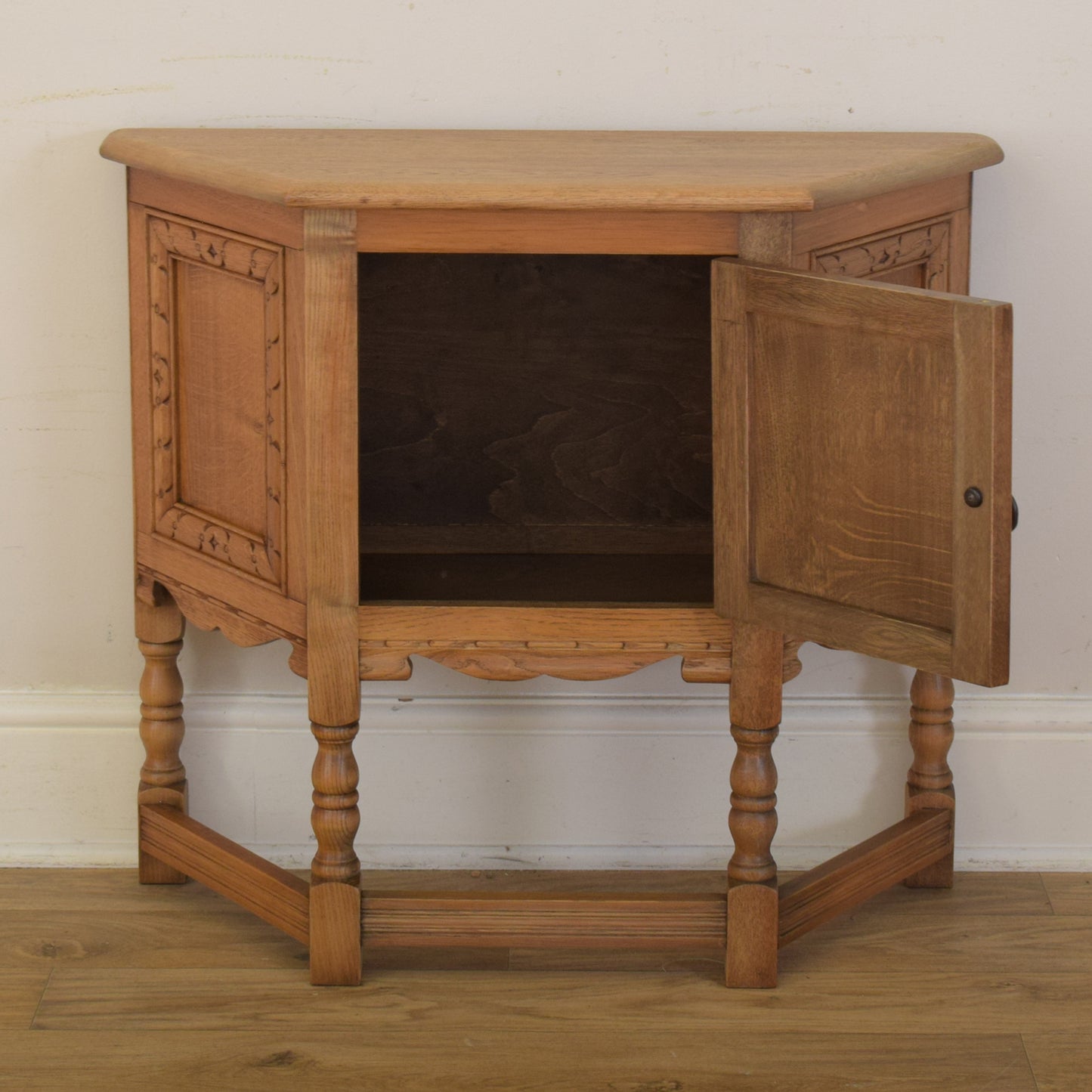 Oak Credence Cabinet
