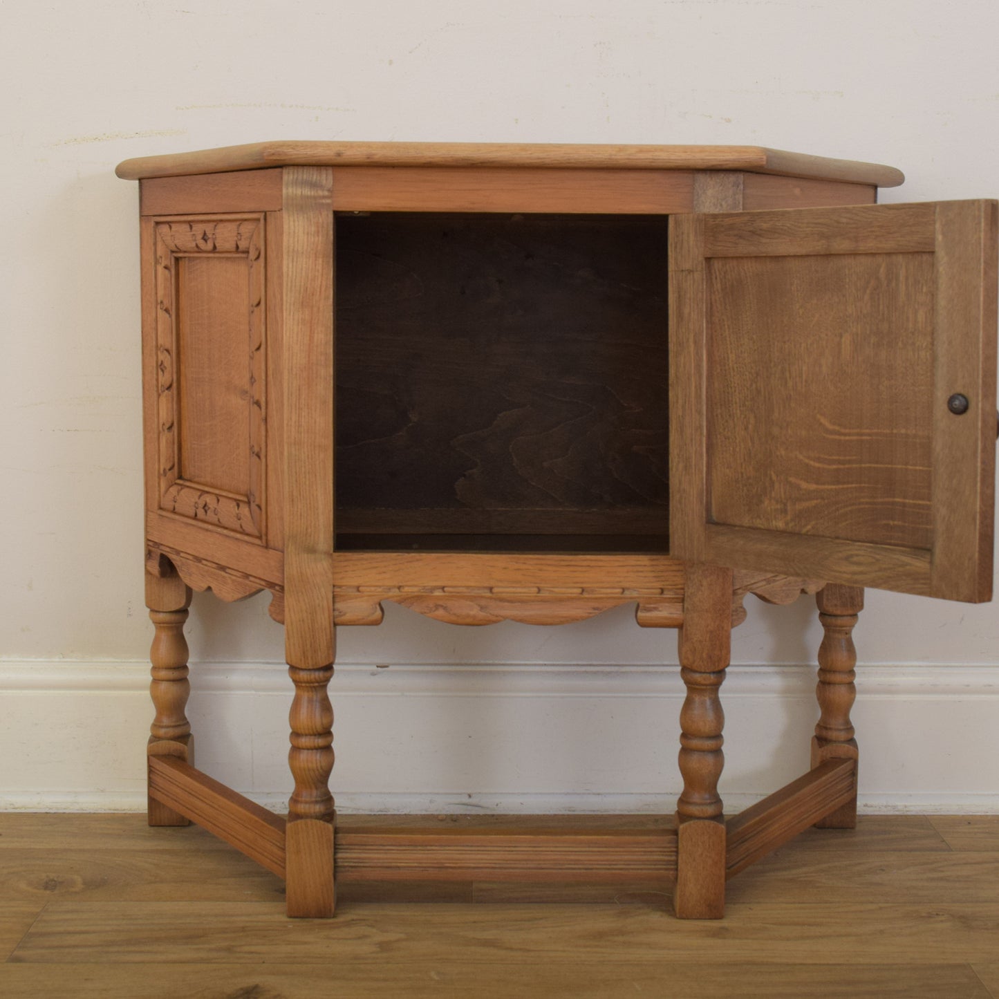 Oak Credence Cabinet