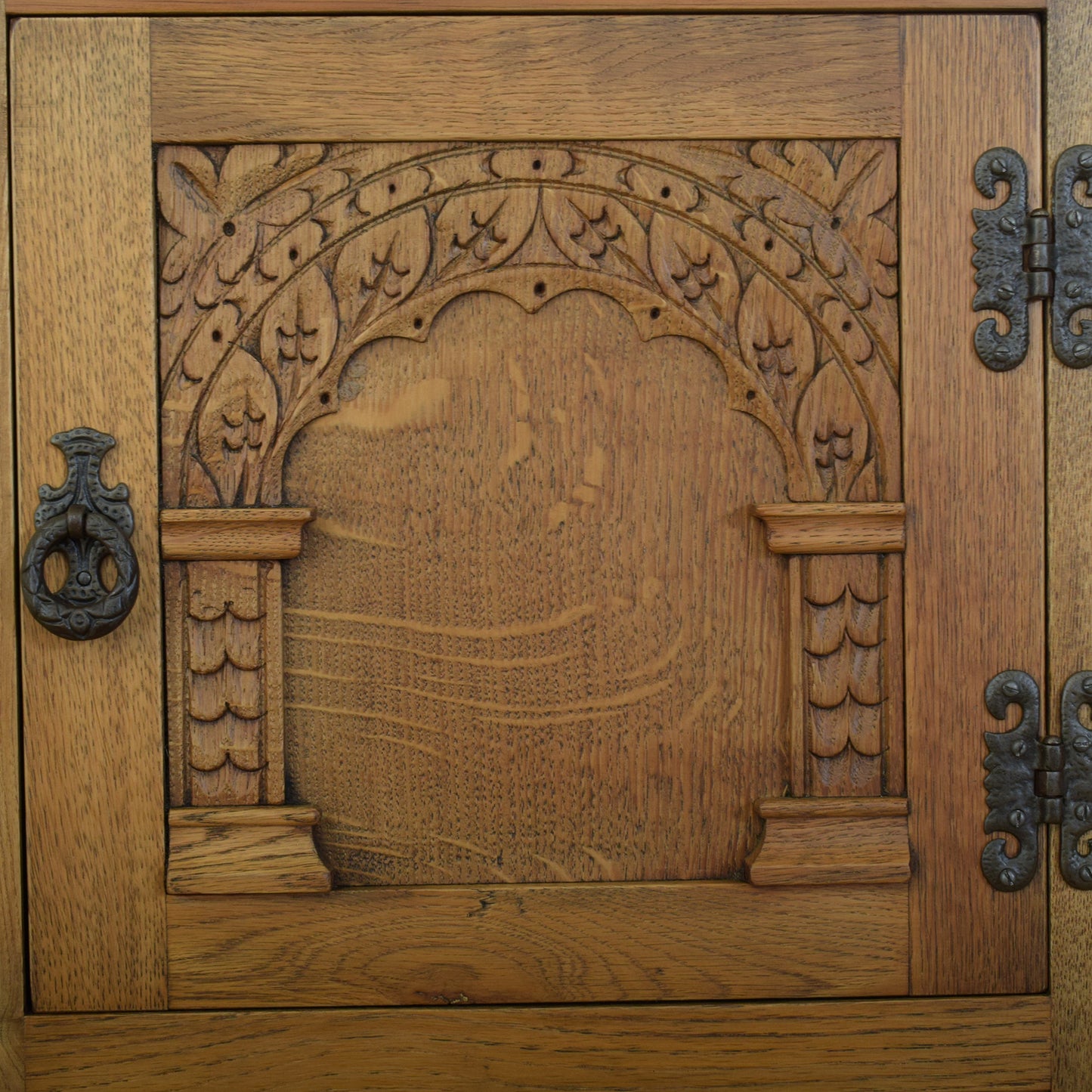 Oak Credence Cabinet