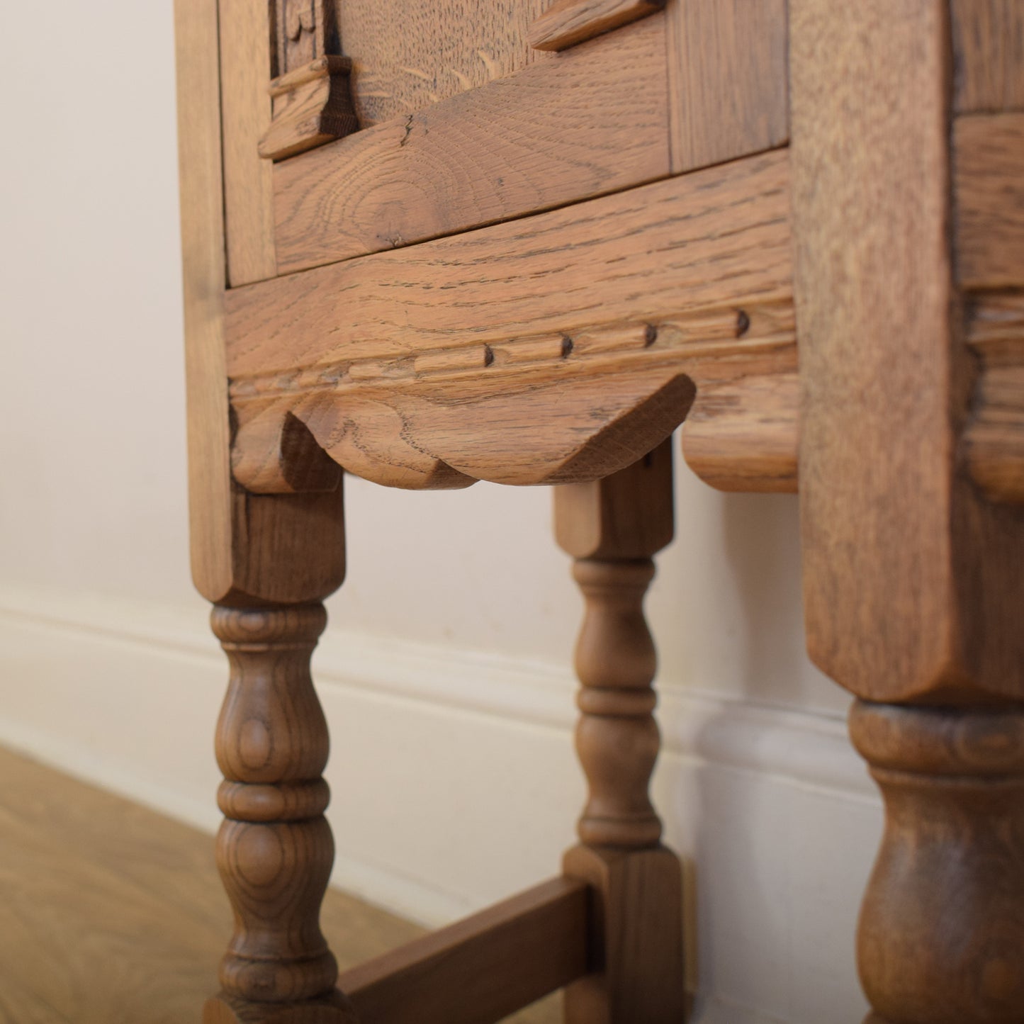 Oak Credence Cabinet