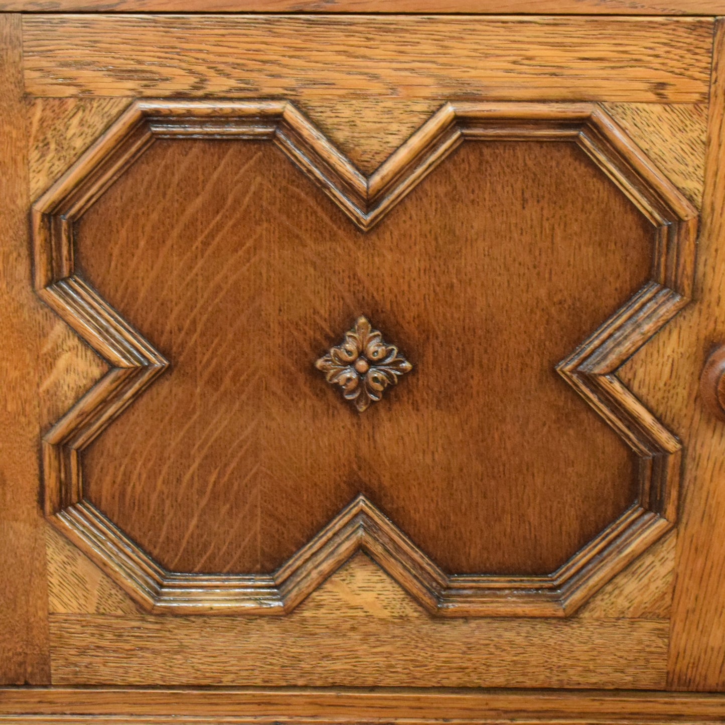 Restored Jacobean sideboard
