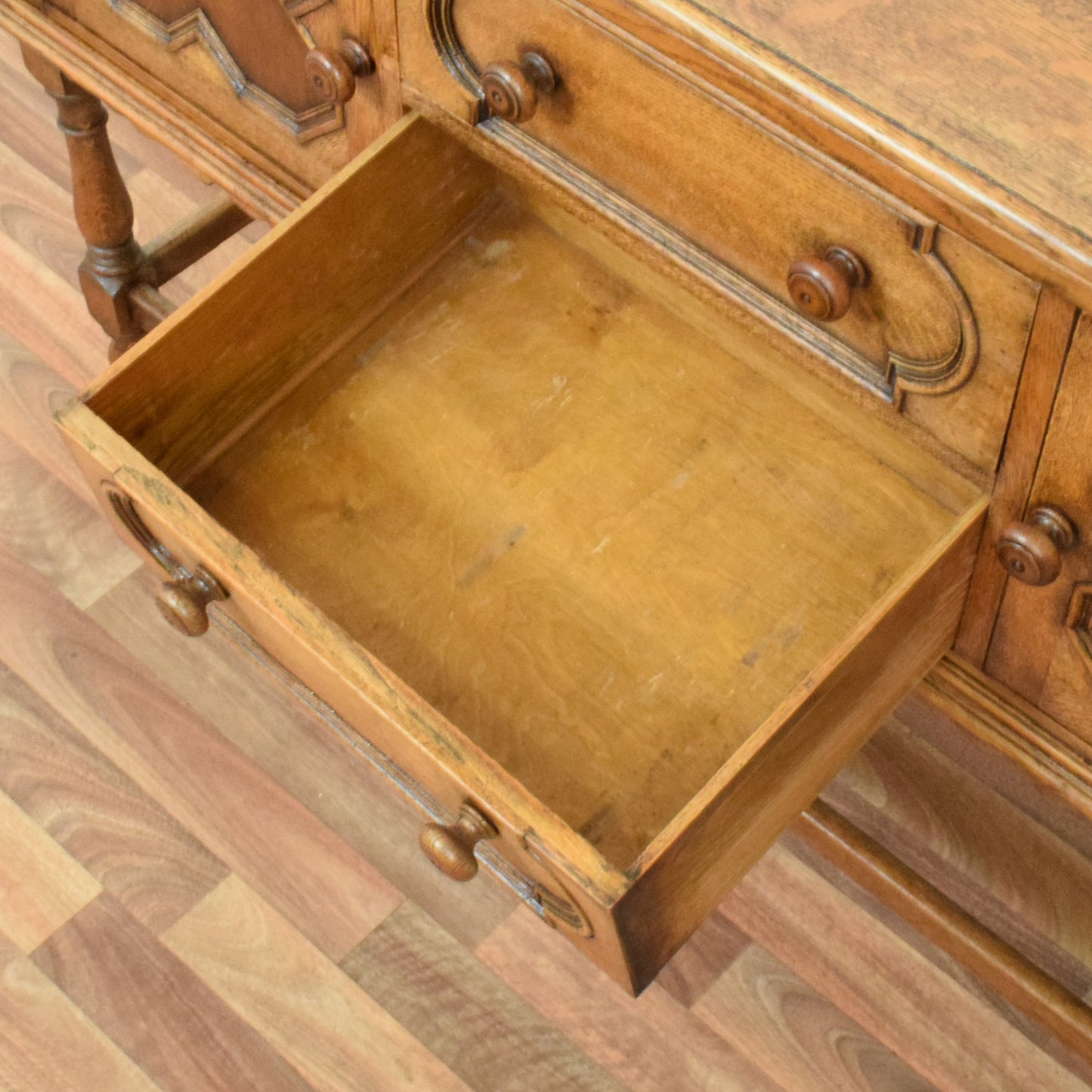 Restored Jacobean sideboard