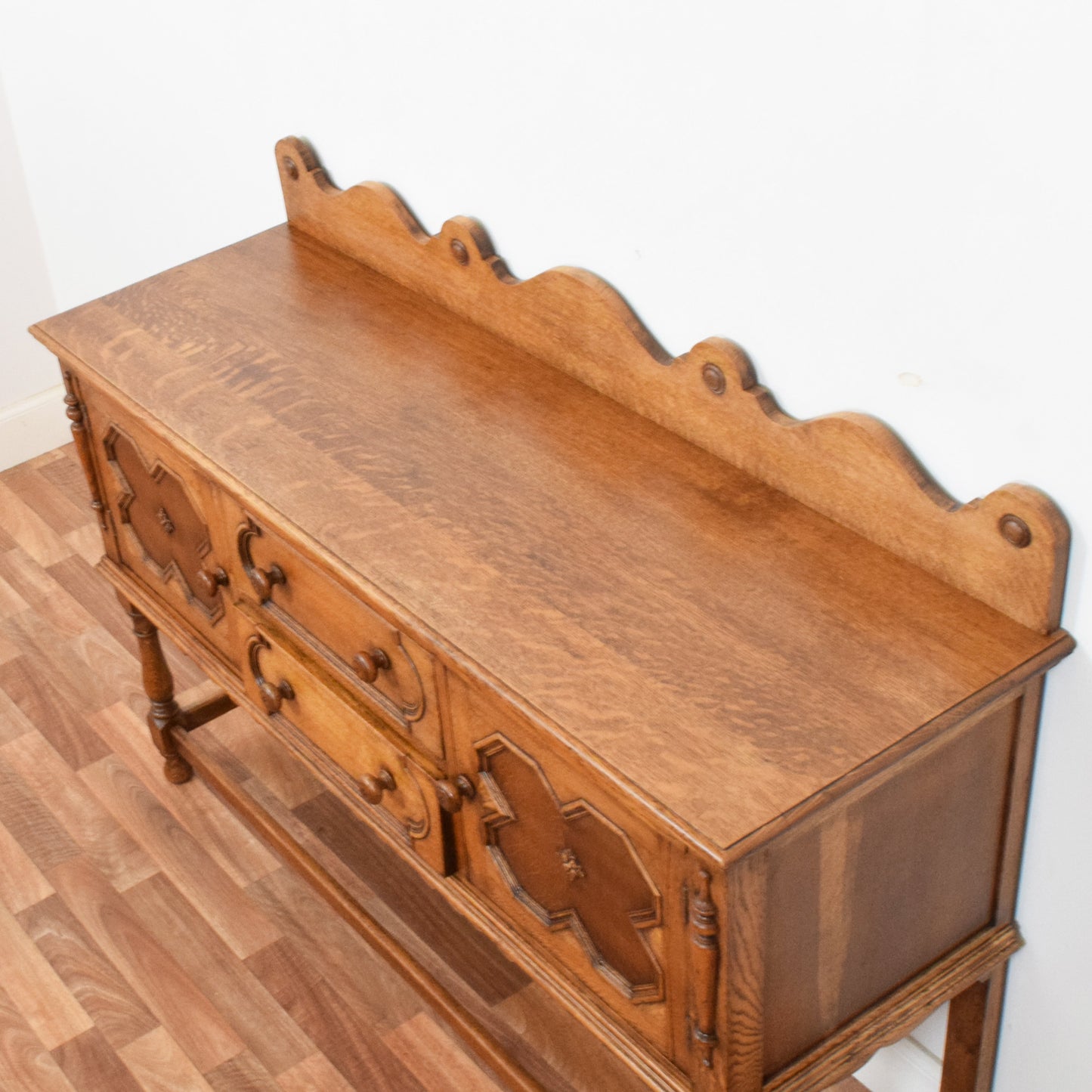Restored Jacobean sideboard