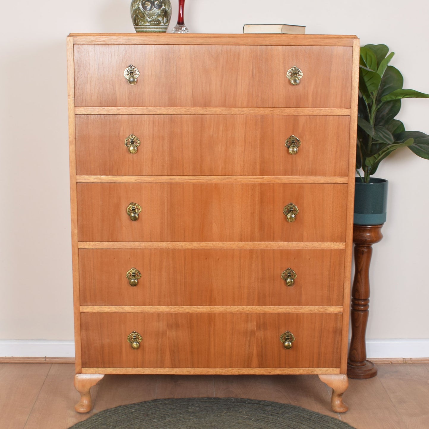 Walnut Chest of Drawers