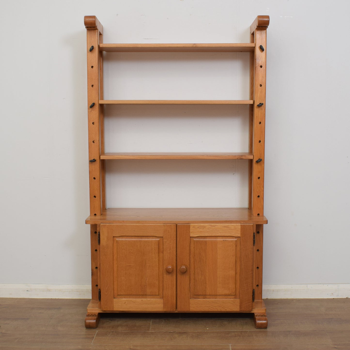 Restored Oak Cheese Rack